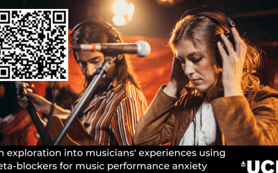 Research: Musicians’ Experiences Using Beta-blockers for Music Performance Anxiety