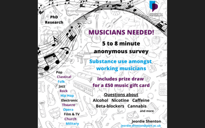 Research: Substance Use Amongst Working Musicians