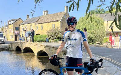Pianist, Megan Rushbrook Cycles 255 Miles in 1 day for BAPAM