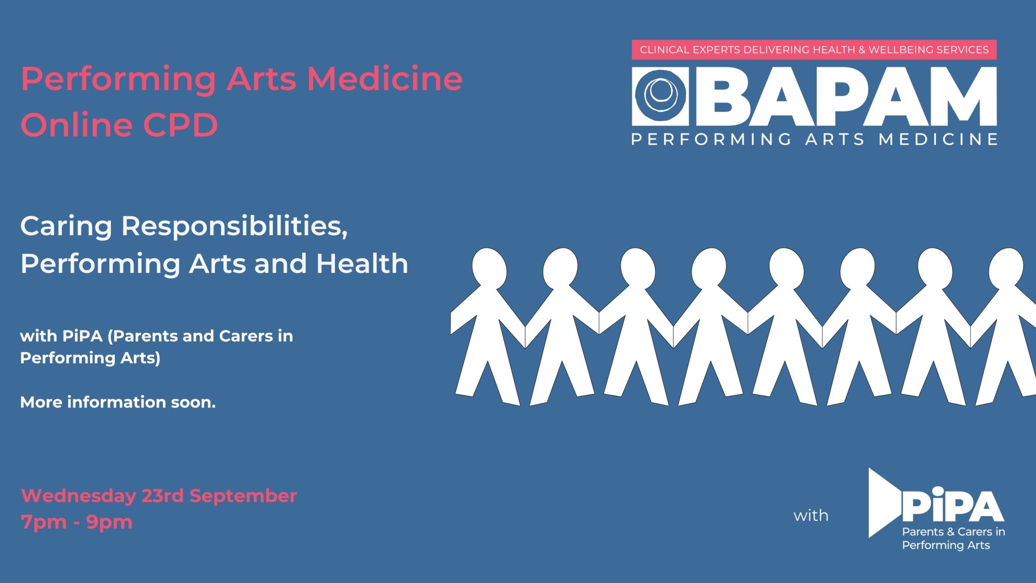 CPD BAPAM_Email_Arts Professional- Are we Doing Enough for Physical Health in the Arts